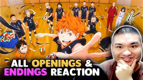 REACTING to *Haikyuu .
